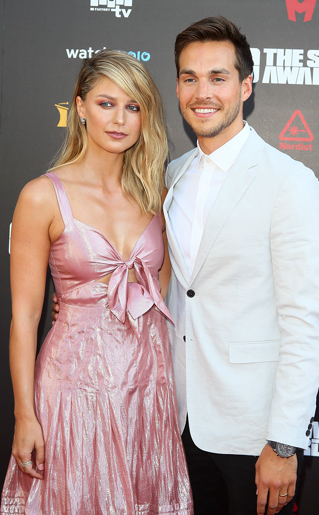 Melissa Benoist and Chris Wood Step Out After Wedding - Celebrity WShow